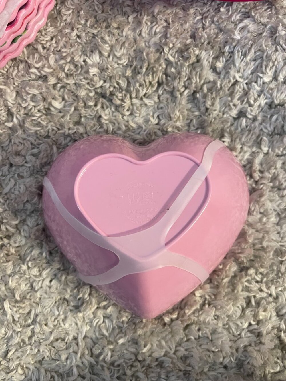 Paris Hilton Heart Bowls đź’• Pink 4pc Set Cute Dessert Gift - Picture 3 of 4